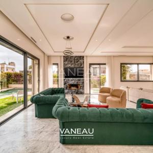 Villa 4 chambres avec piscine - Résidence avec golf - Marrakech