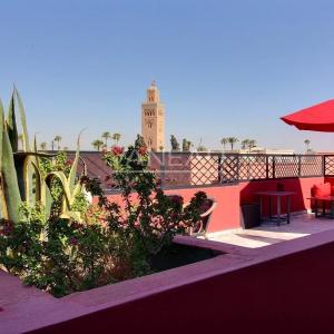 Riad classé avec une vue imprenable sur la Koutoubia à vendre