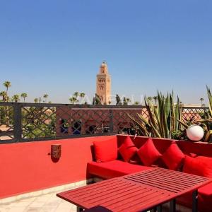 Riad classé avec une vue imprenable sur la Koutoubia à vendre