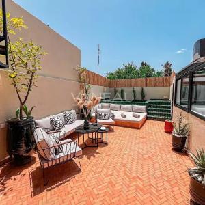 Magnifique riad de 4 chambres à Sidi Mimoun  vue Koutoubia