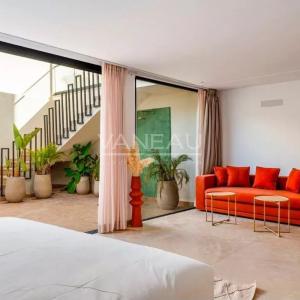 Villa contemporaine avec piscine et vue sur l’Atlas