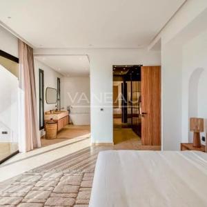 Villa contemporaine avec piscine et vue sur l’Atlas