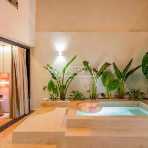 Villa contemporaine avec piscine et vue sur l’Atlas
