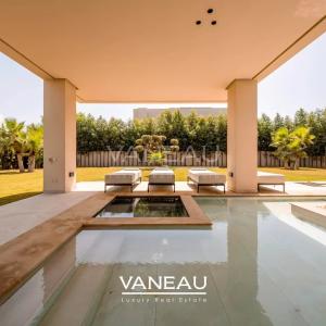 Villa contemporaine avec piscine et vue sur l’Atlas