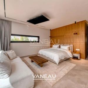 Villa contemporaine avec piscine et vue sur l’Atlas
