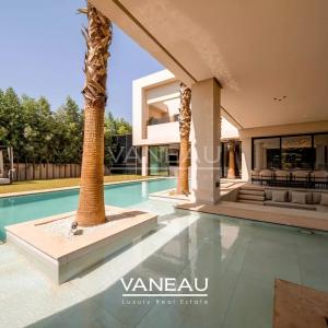 Villa contemporaine avec piscine et vue sur l’Atlas