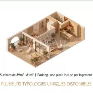 Appartement 1 chambre – Résidence avec piscine à l’Hivernage