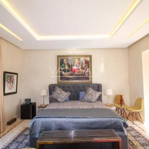 VILLA ARABO-ANDALOUS À VENDRE DANS LA PALMERAIE DE MARRAKECH