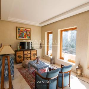 VILLA ARABO-ANDALOUS À VENDRE DANS LA PALMERAIE DE MARRAKECH