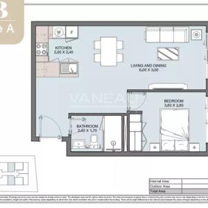Appartement et duplex 1 chambre dans une résidence de prestige d