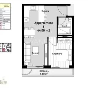 Appartement et duplex 1 chambre dans une résidence de prestige d