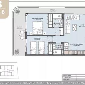 Appartement ou duplex 2 chambres dans une résidence de prestiige