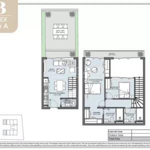 Appartement ou duplex 2 chambres dans une résidence de prestiige
