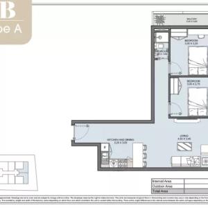 Appartement ou duplex 2 chambres dans une résidence de prestiige