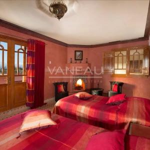 Maison d'hote  sur un hectare de terrain route de l'Ourika