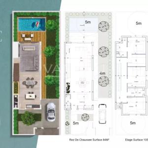 Villa neuve 3 suites