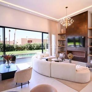 Villas de plain pied sur plan sur la route d'Amizmiz