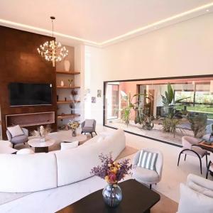 Villas de plain pied sur plan sur la route d'Amizmiz