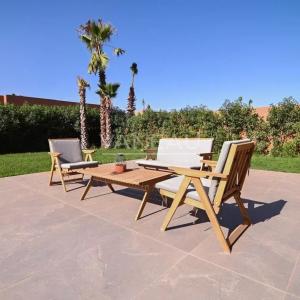 Villas de plain pied sur plan sur la route d'Amizmiz