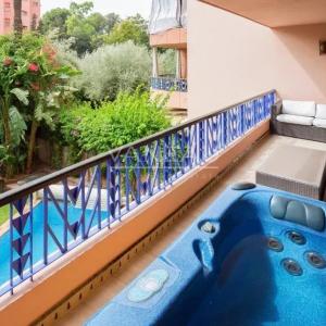 ***Duplex avec piscine privée au coeur de l'Hivernage***