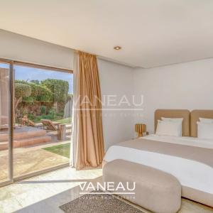 Villa contemporaine en deuxième ligne de Golf