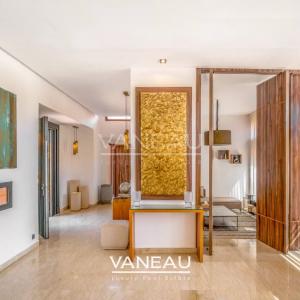 Villa contemporaine en deuxième ligne de Golf