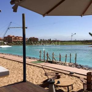 Villa front de front de golf  vue sur Atlas.