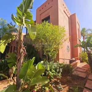 Villa front de front de golf  Ourika  vue sur Atlas.