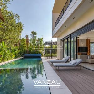 villa contemporaine à louer sur golf