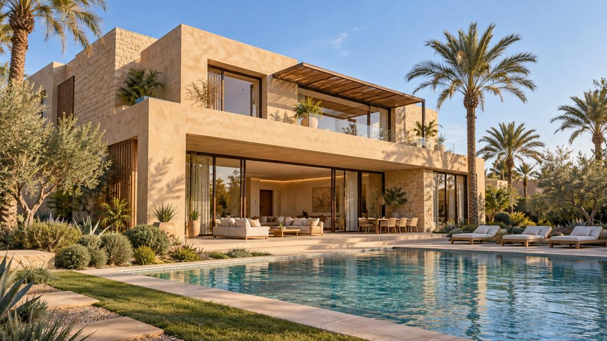 Villa neuve à Marrakech