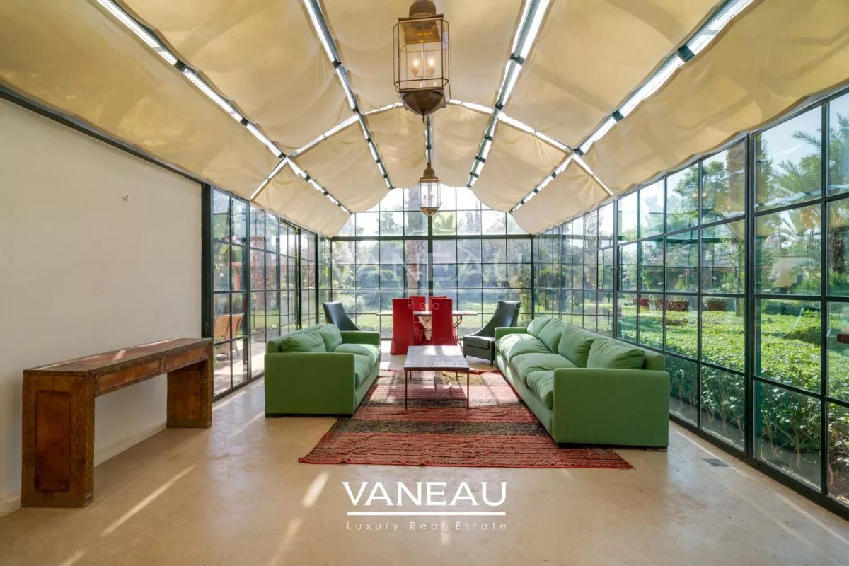 Harmonieux mélange d'une Villa et d'un Riad