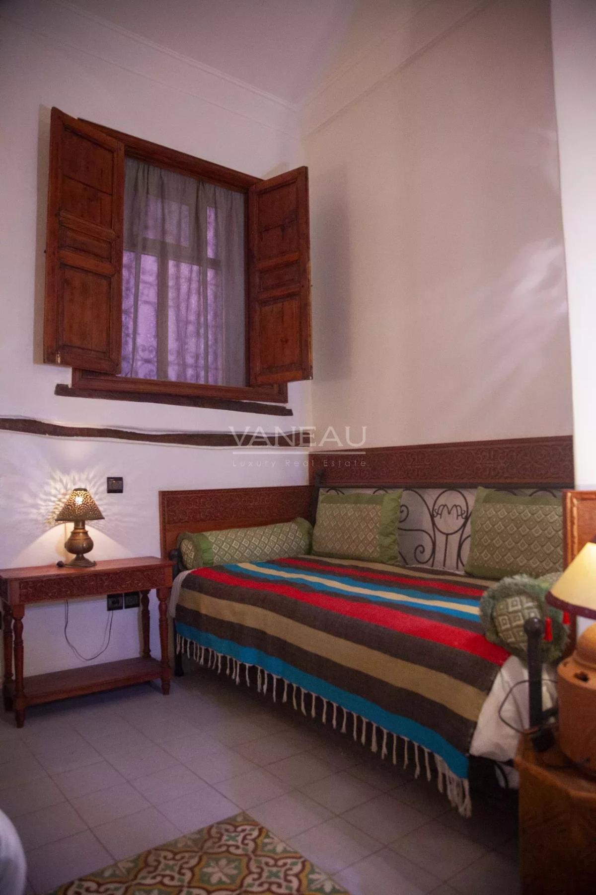 Véritable riad authentique de 8 suites en Médina