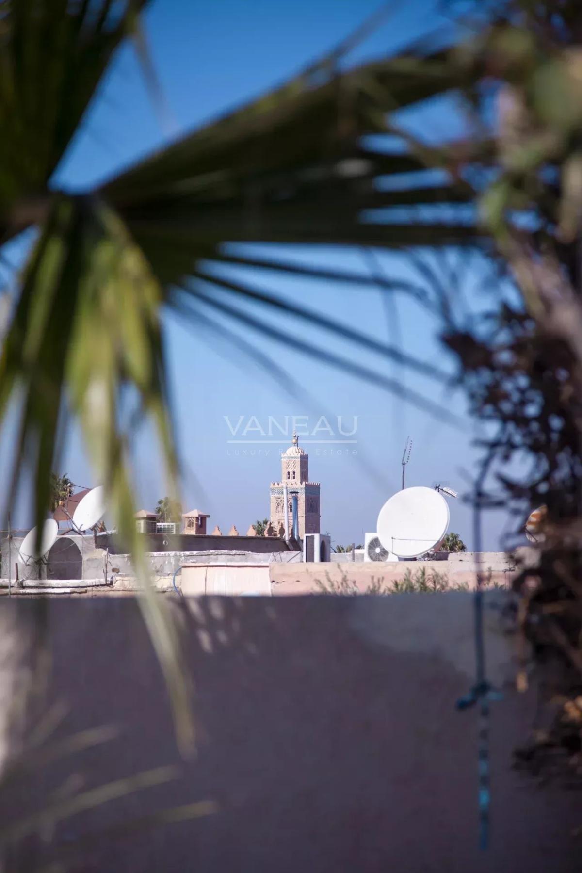 Véritable riad authentique de 8 suites en Médina