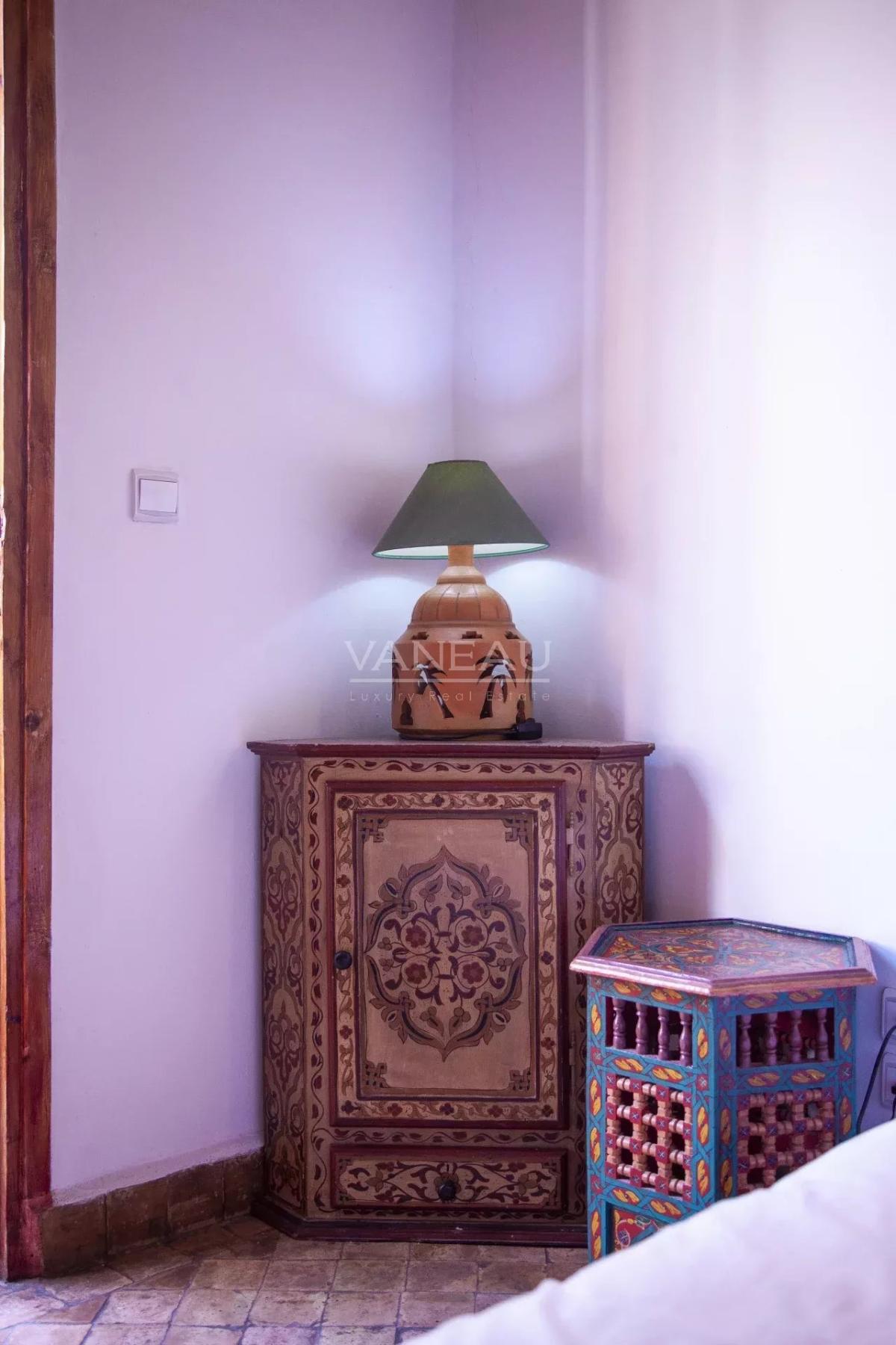 Véritable riad authentique de 8 suites en Médina