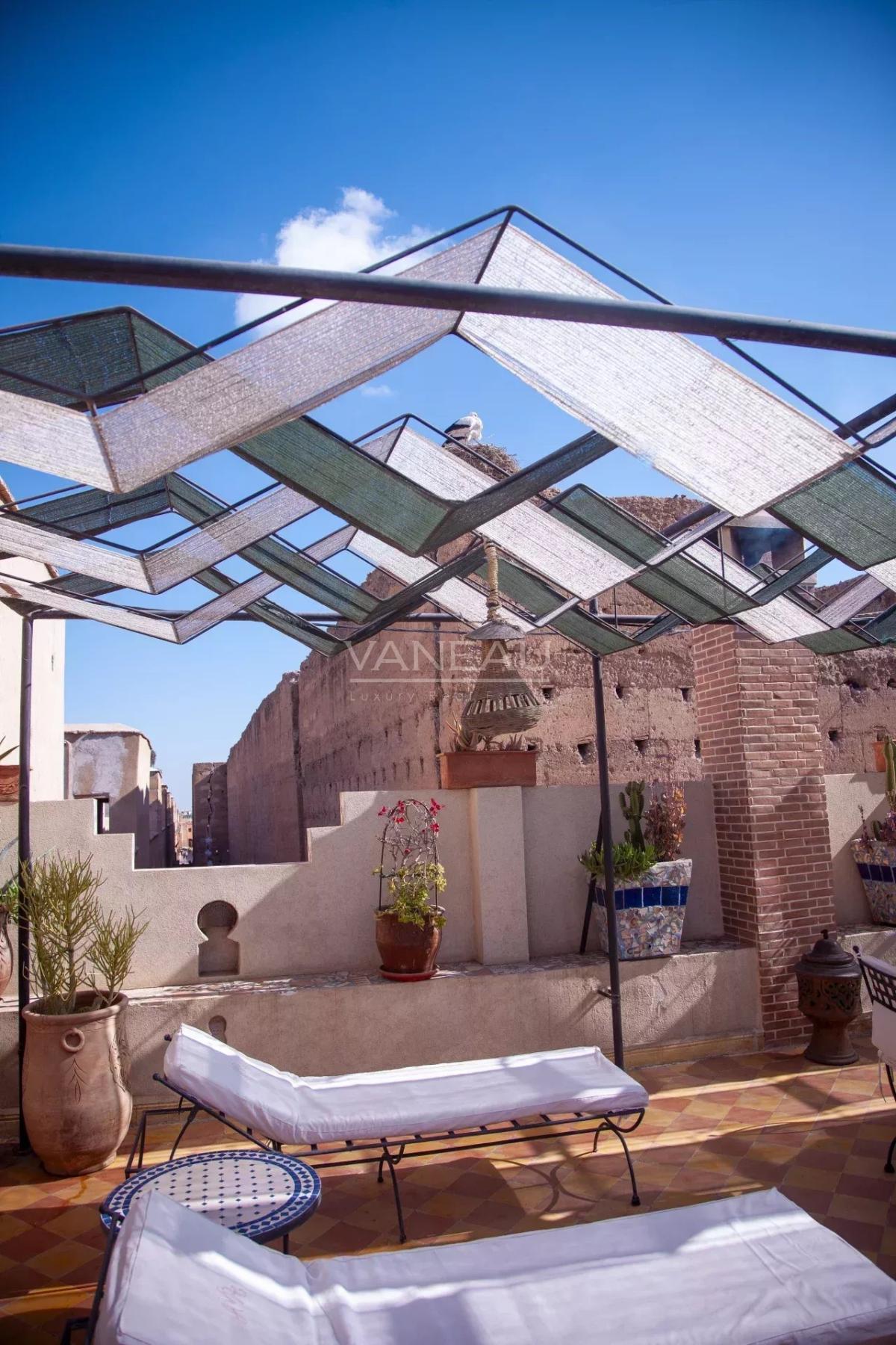 Véritable riad authentique de 8 suites en Médina