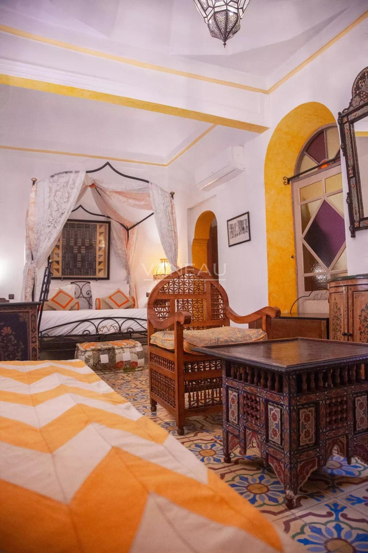 Véritable riad authentique de 8 suites en Médina