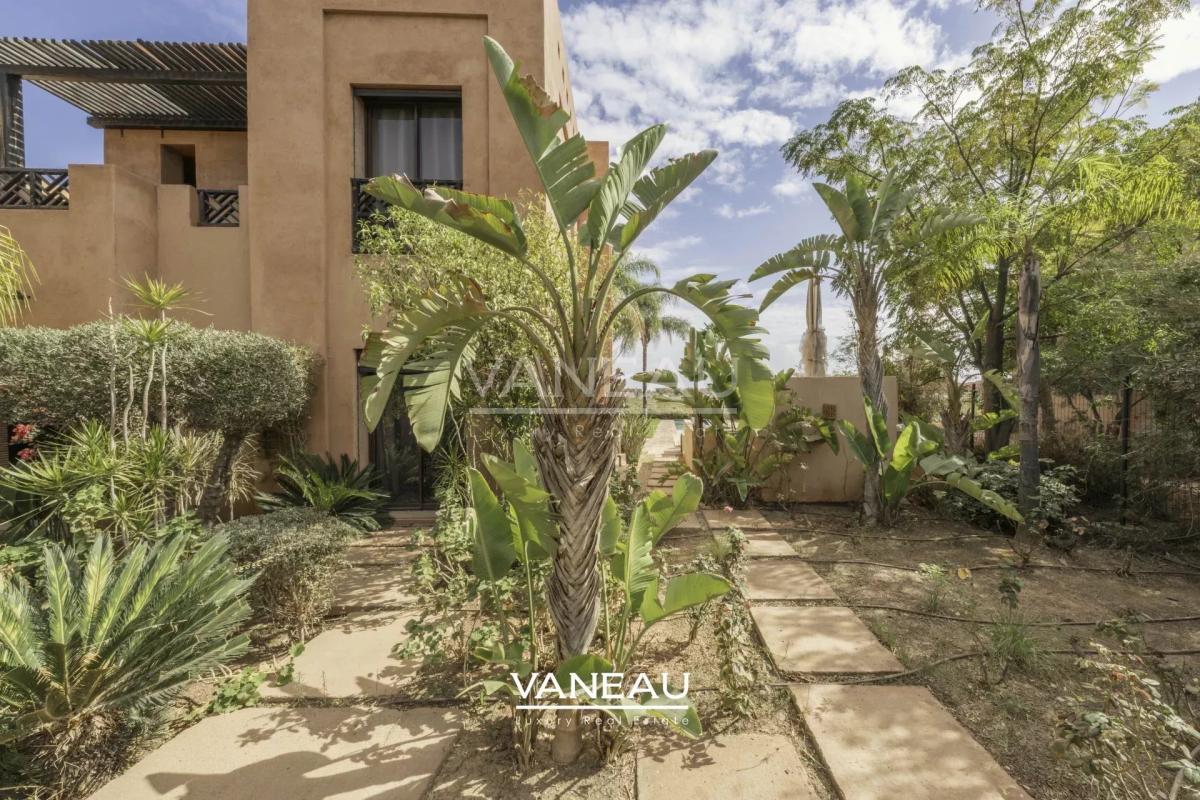 Villa front de front de golf  vue sur Atlas.