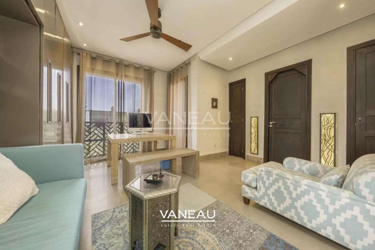 Villa front de front de golf  vue sur Atlas.