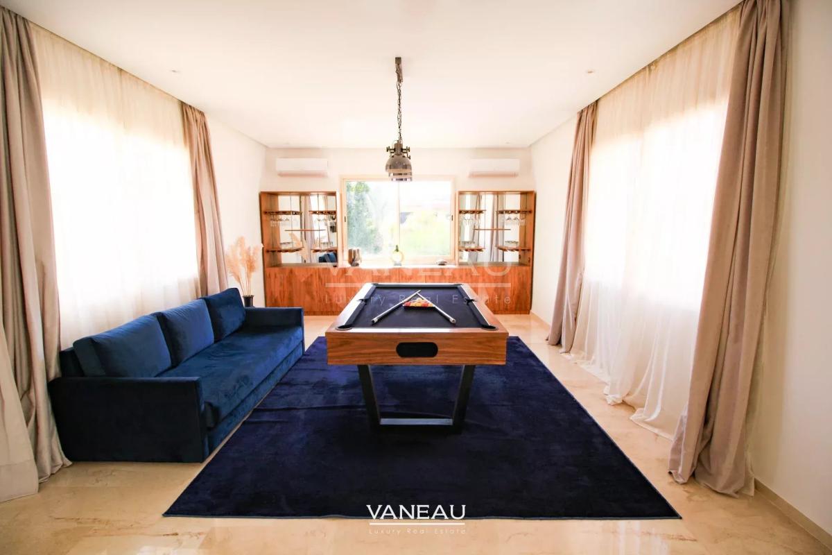 Sompteuse villa nichée au coeur de la Palmeraie