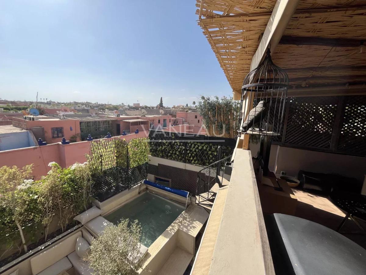 Appartement atypique  avec piscine  Dar El Bacha