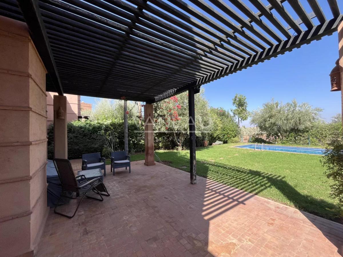 Belle villa 3 chambres front de golf route Ourika