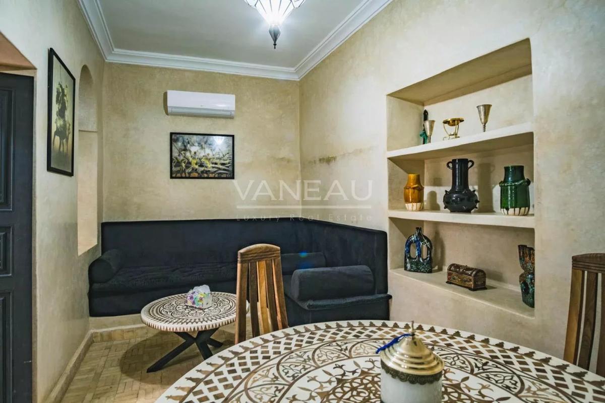 Riad trois chambres avec bassin et vue Koutoubia