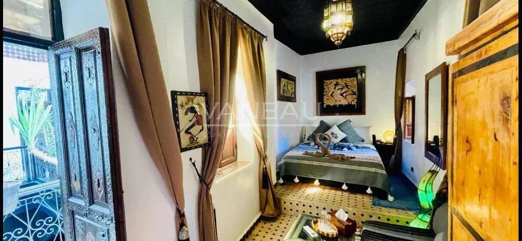 MARRAKECH MAISON D'HÔTES DE 7 CHAMBRES PISCINE SUR LA TERRASSE À