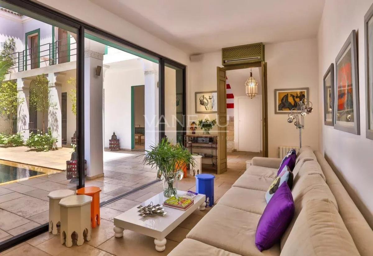 Riad maison d'hôtes 8 chambres quartier Moussine