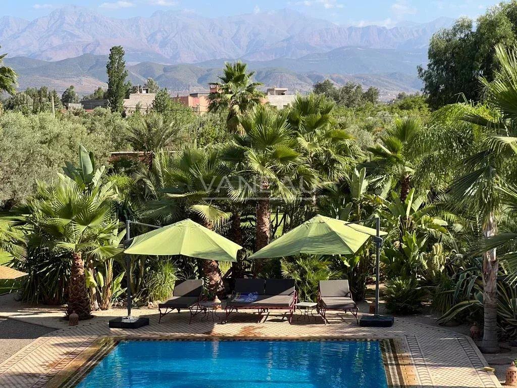 Un havre de paix au pied de l'Atlas sur 1 hectare avec VNA