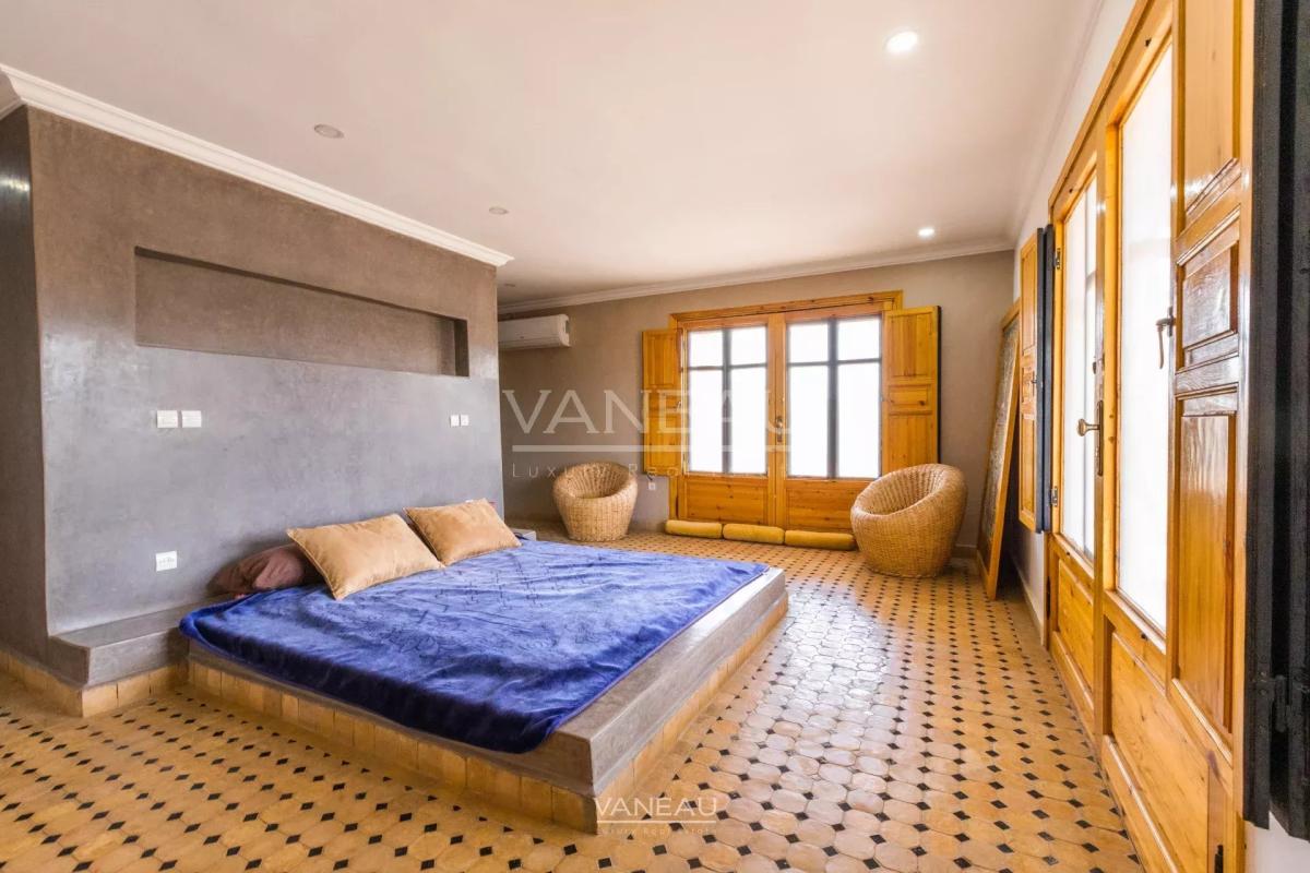 Un havre de paix au pied de l'Atlas sur 1 hectare avec VNA