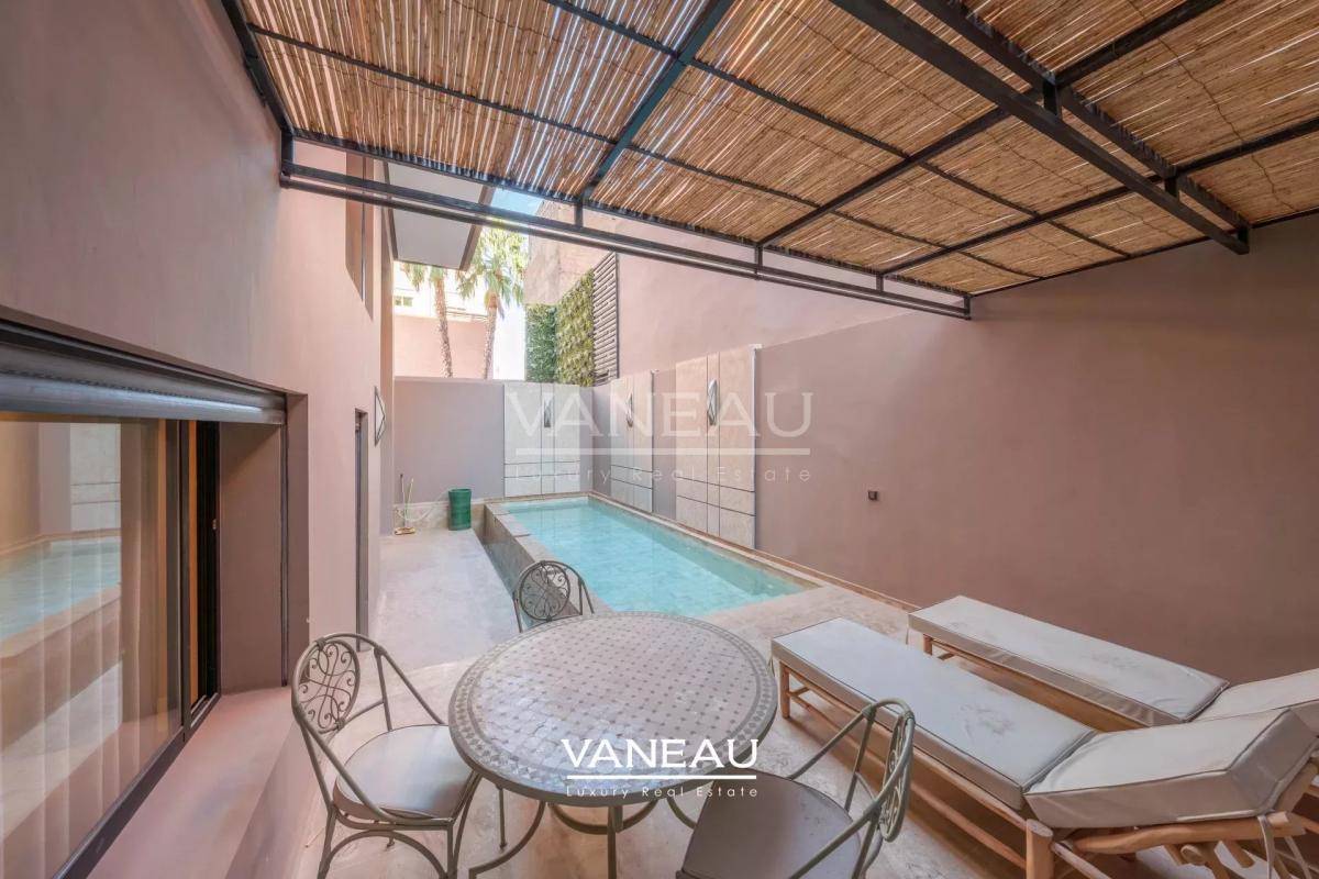 Luxueux Duplex avec Piscine Privative au centre de Marrakech