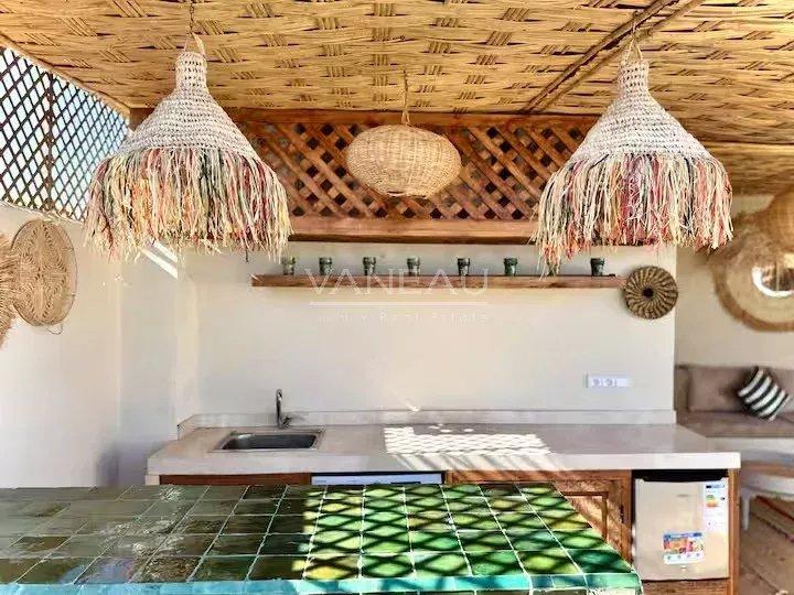 Riad 5 chambres avec basin à la Kasbah vue l' Atlas