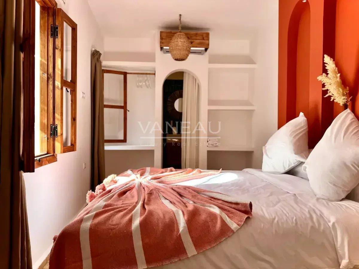 Riad 5 chambres avec basin à la Kasbah vue l' Atlas