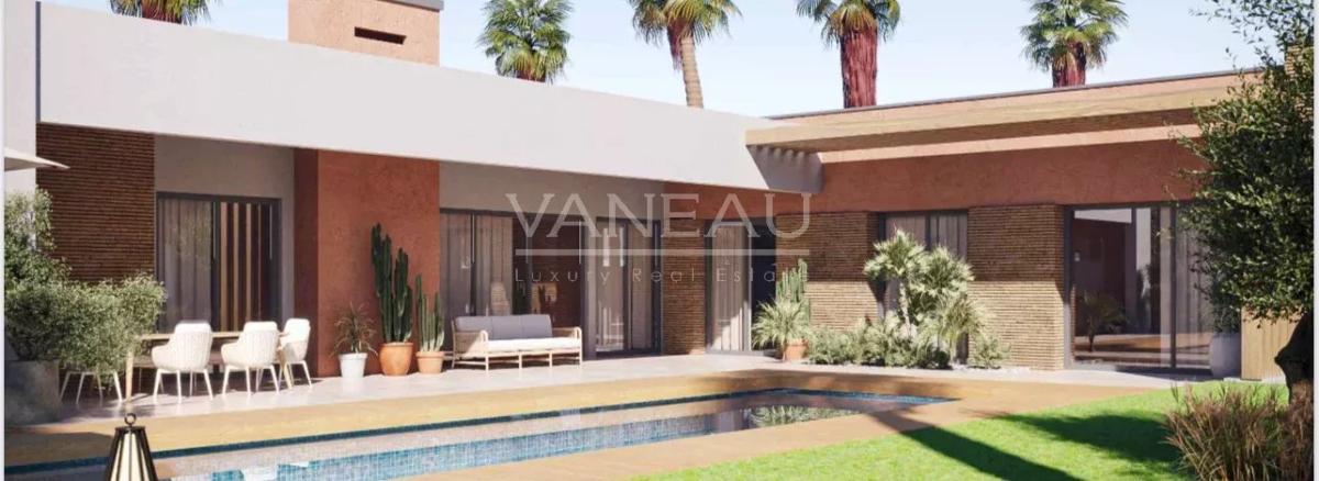 Villa plain pied 4 suites route de Ouarzazate